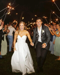 Wedding Sparkler Exit