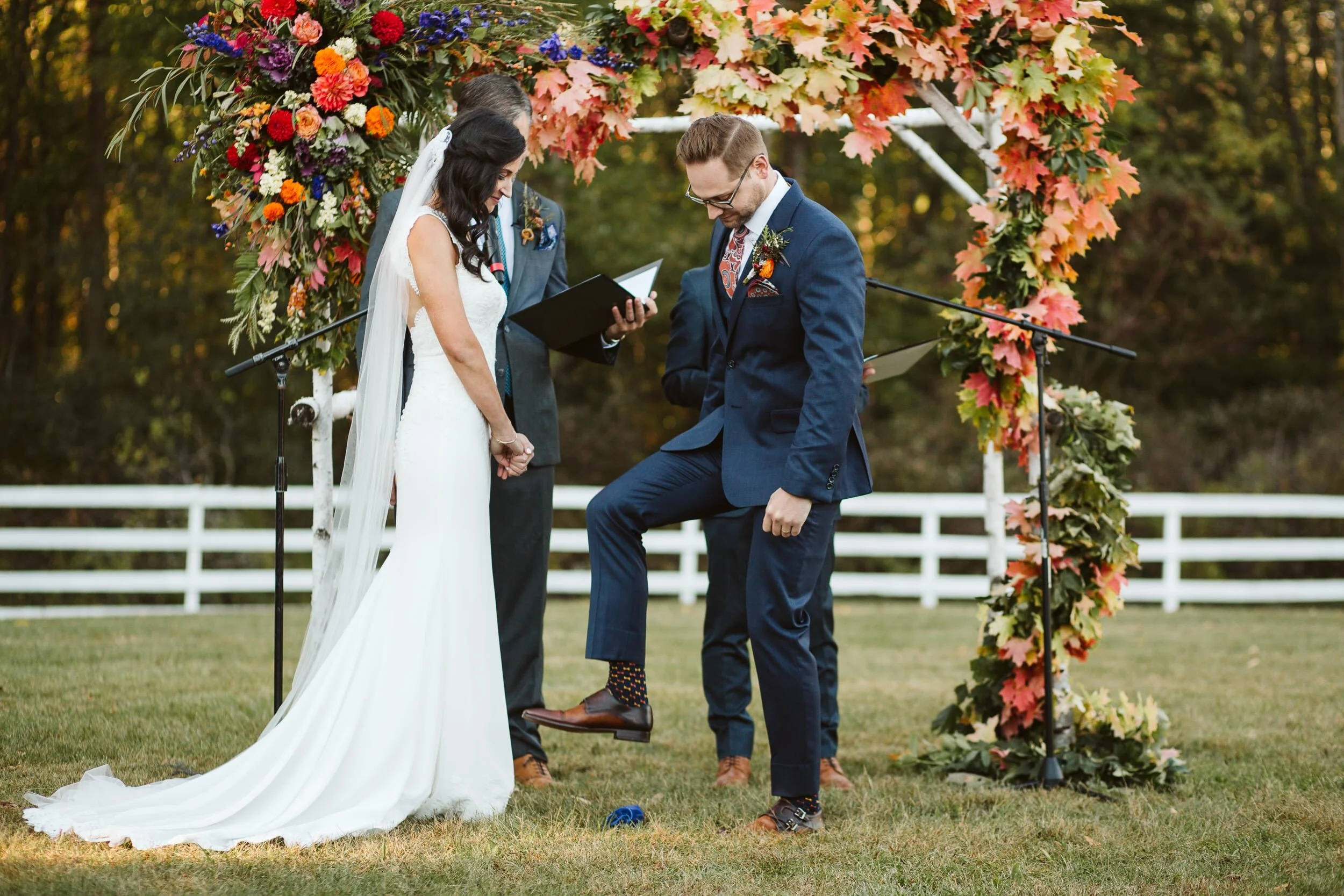 Barn at Liberty Farm — wedding photograph