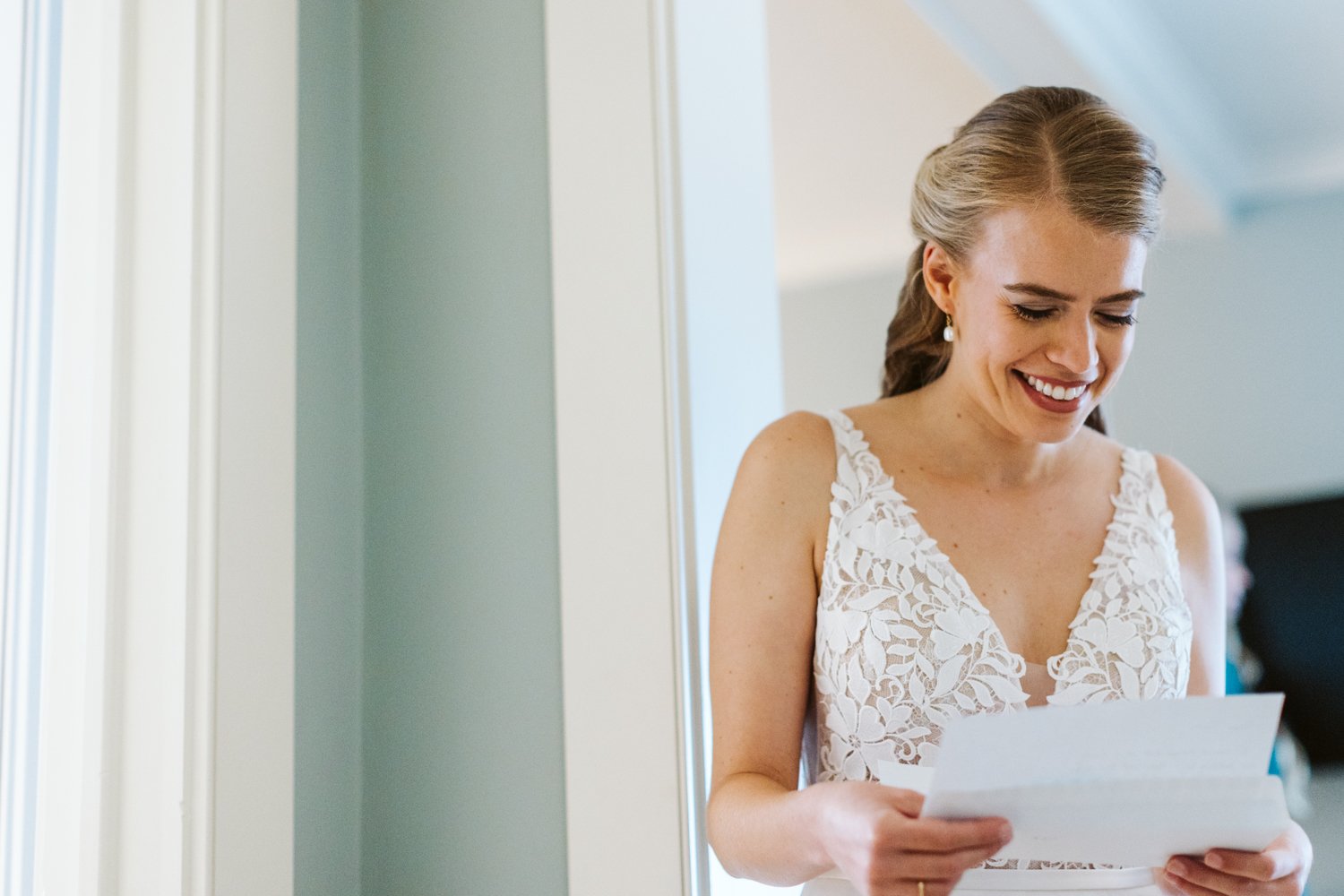Beauport Hotel Gloucester — candid wedding moment