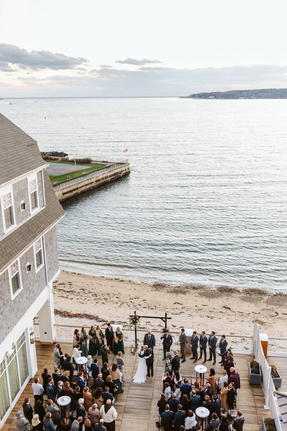 Beauport Hotel Gloucester — documentary wedding photograph