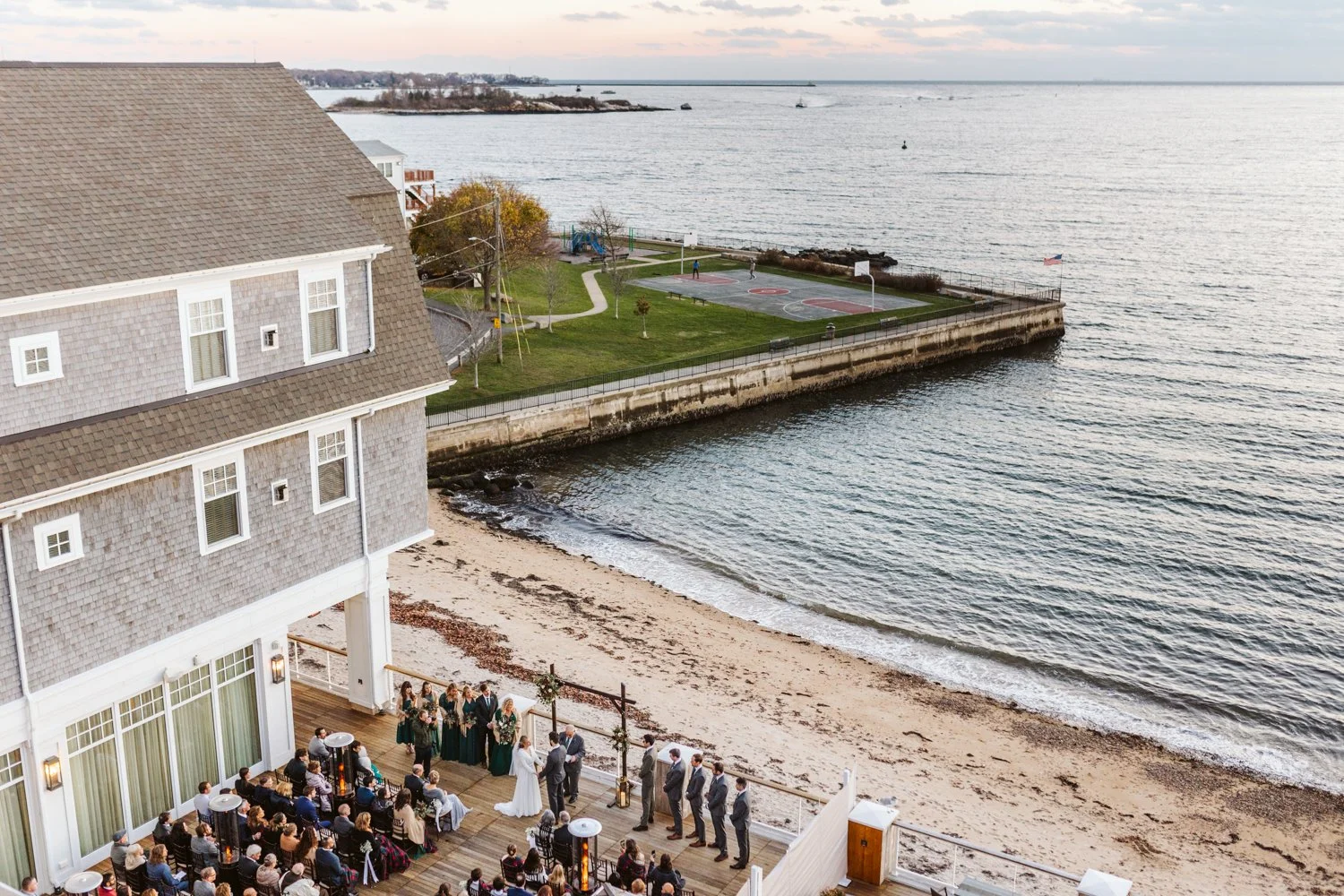 Beauport Hotel Gloucester — wedding day photograph