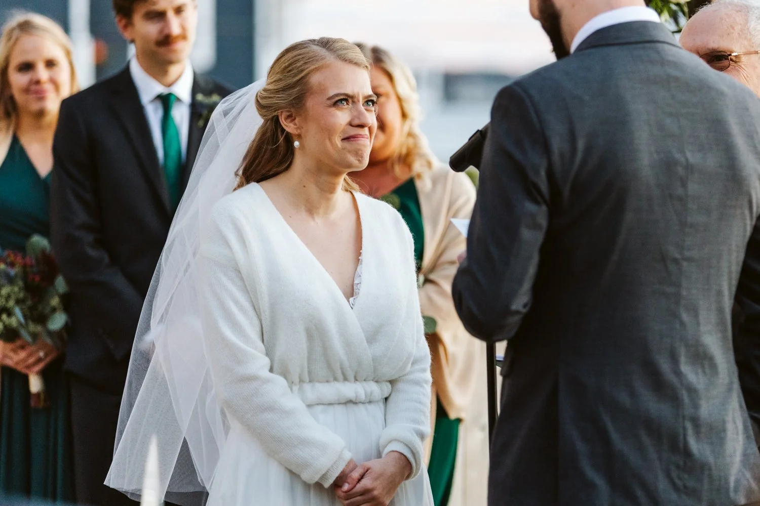 Beauport Hotel Gloucester — candid wedding moment