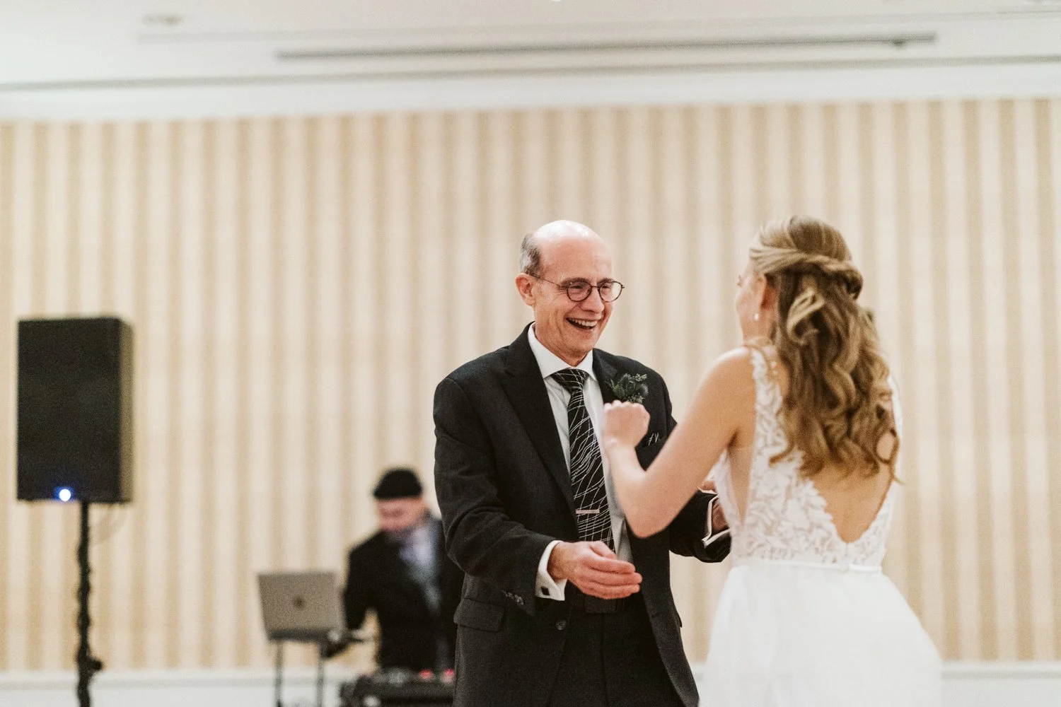 Beauport Hotel Gloucester — candid wedding moment