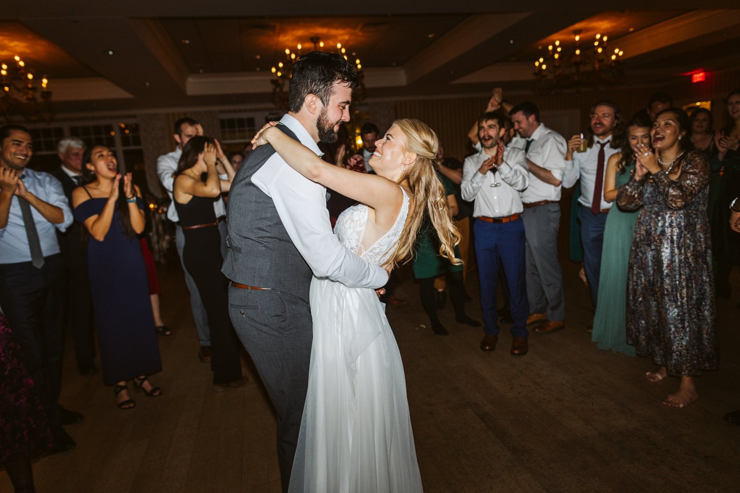 Beauport Hotel Gloucester — candid wedding moment