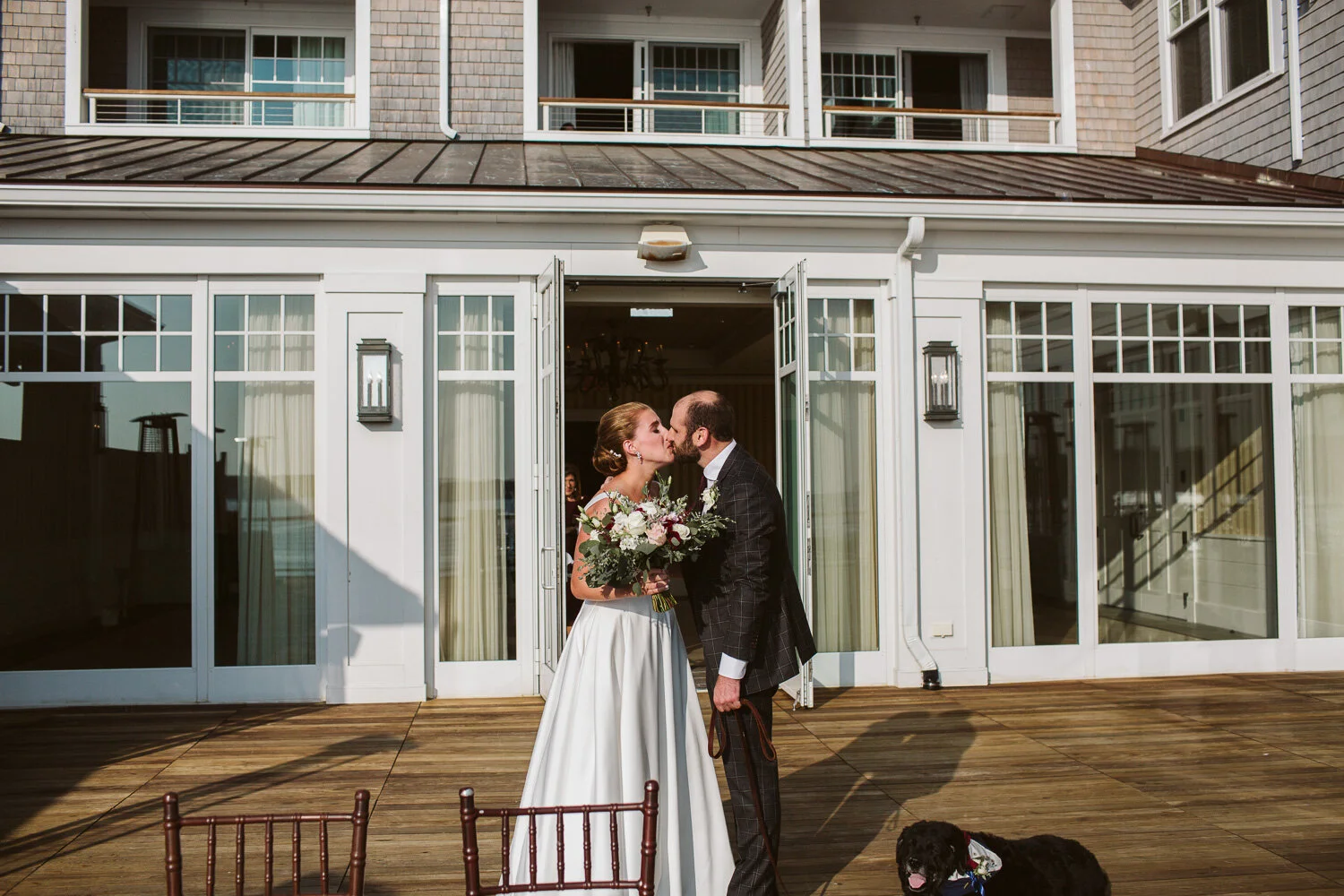 Beauport Hotel Wedding Ceremony — wedding photography by Mark Davidson