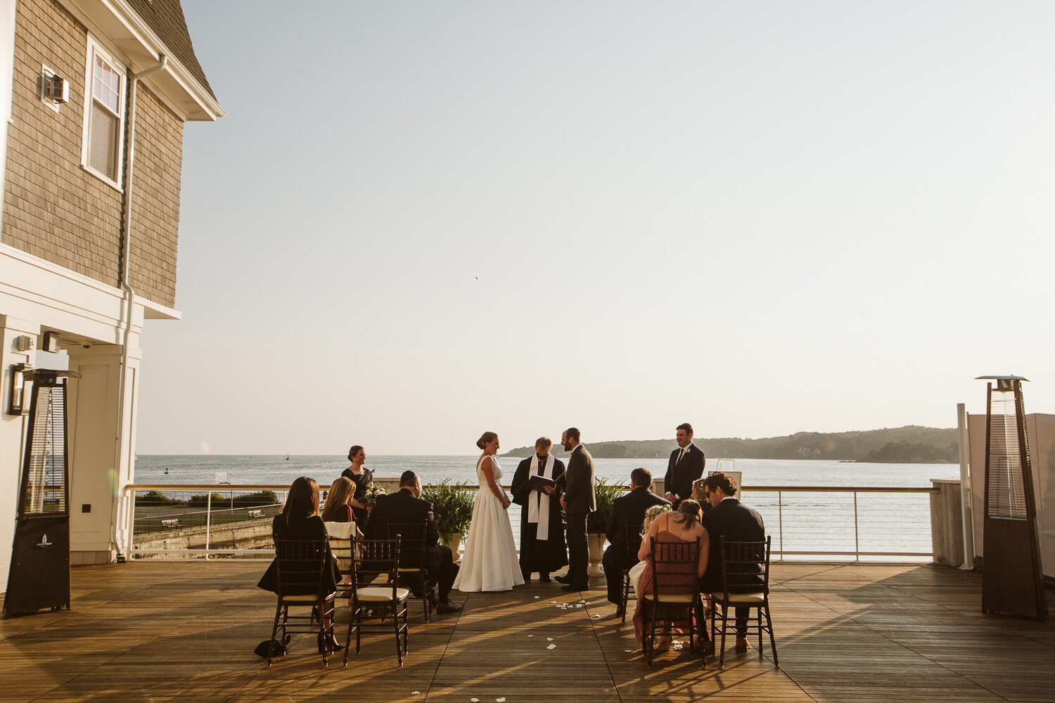 Beauport Hotel Wedding Ceremony — wedding photography by Mark Davidson