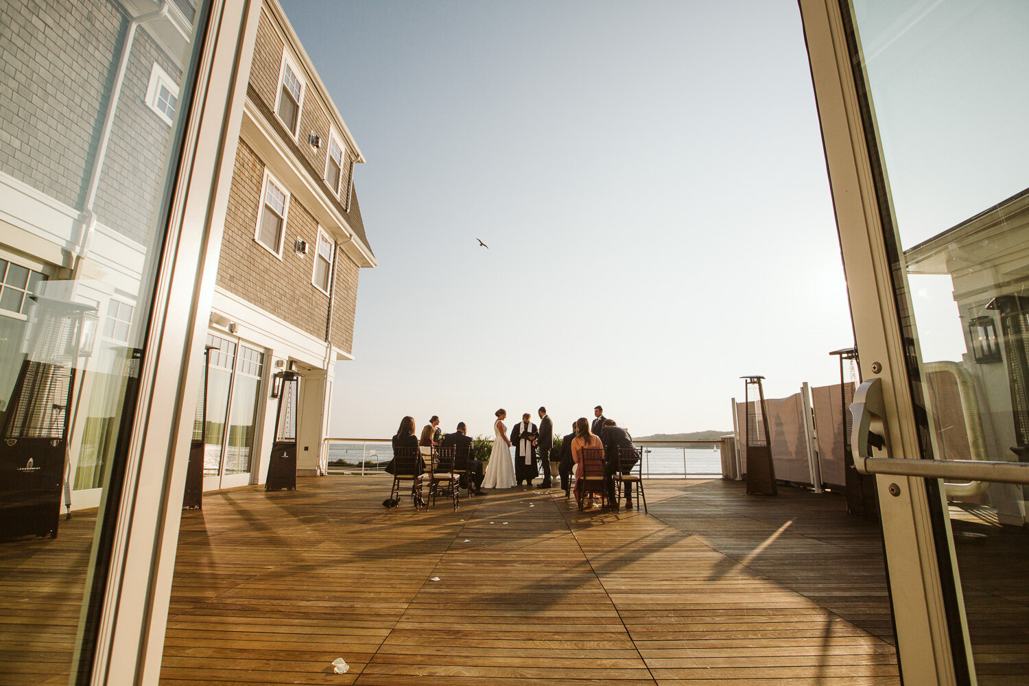 Beauport Hotel Wedding Ceremony — candid wedding moment