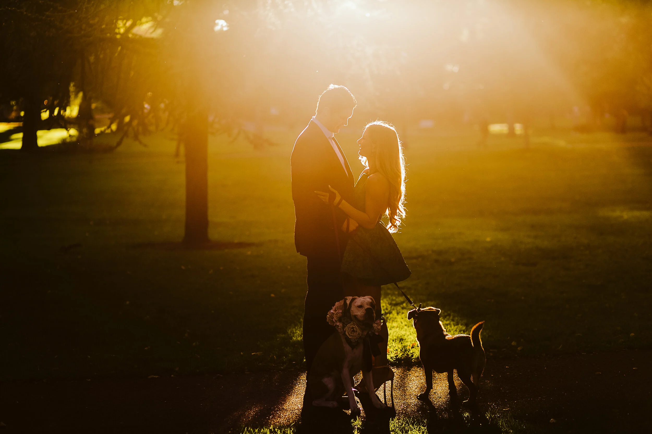 Candid wedding moment in Boston, MA