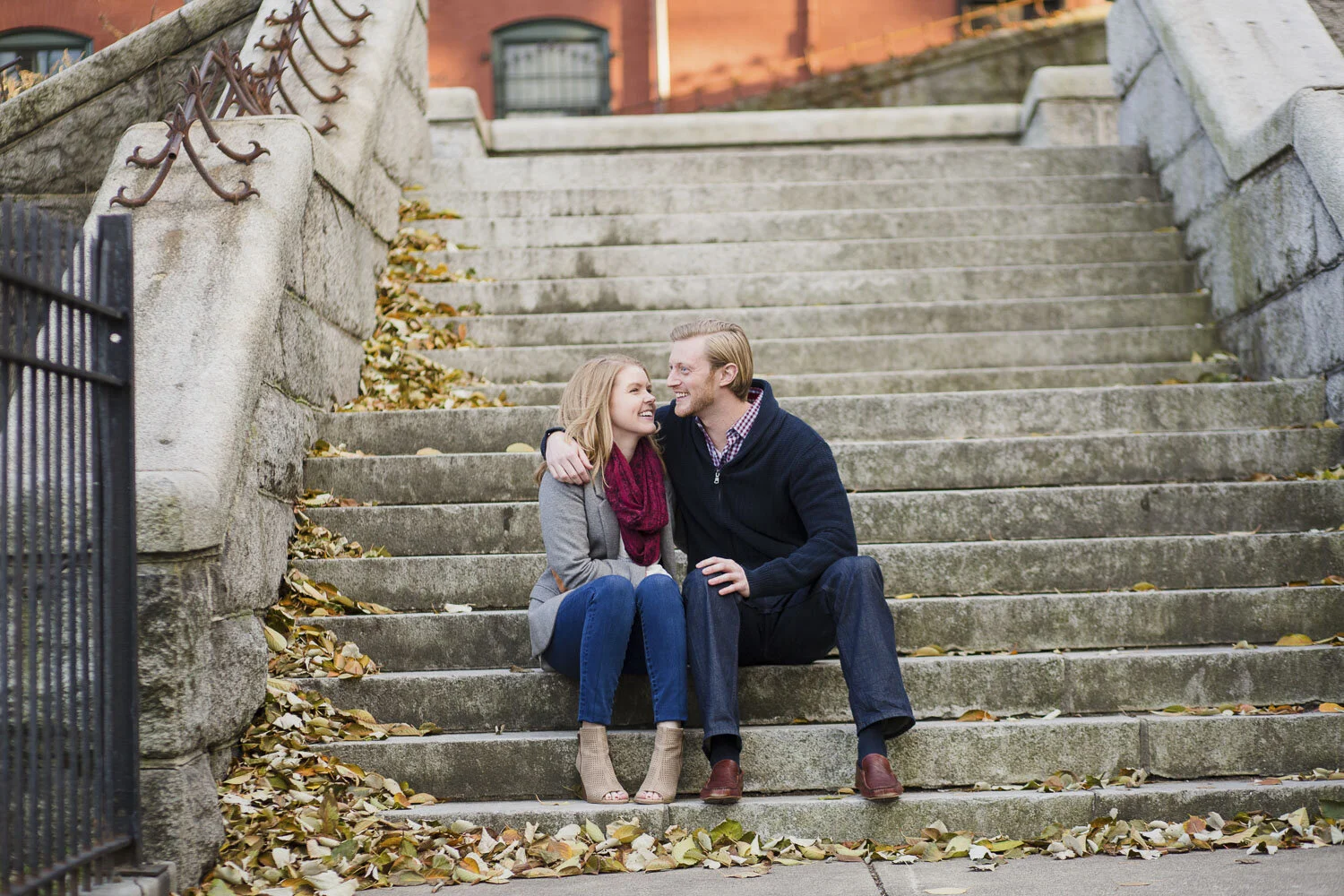 Documentary wedding photograph in Boston, MA