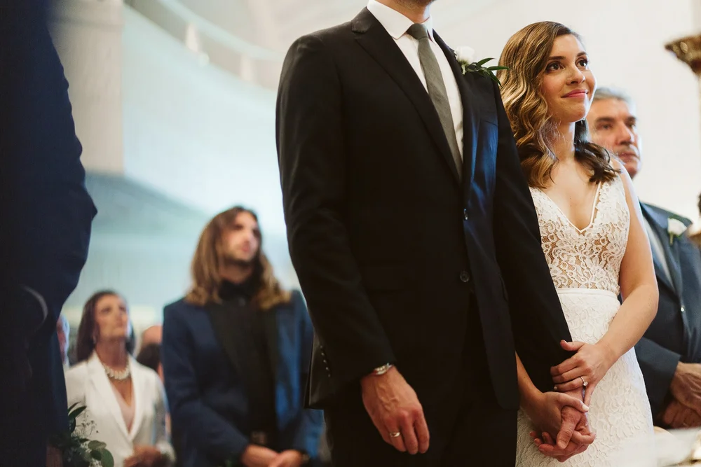 Documentary wedding photograph in Boston, MA