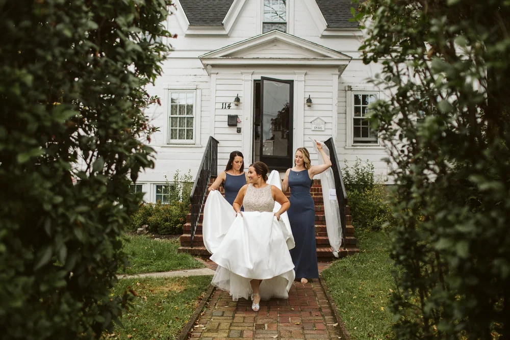 Wedding day in Boston, MA