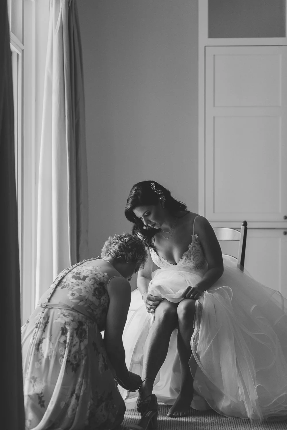 Wedding day in Boston, MA
