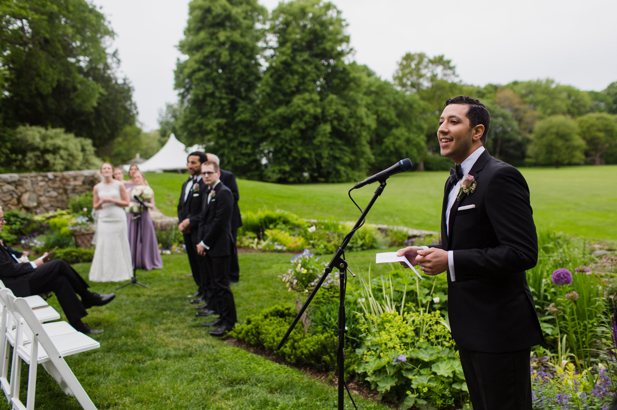Blithewold Mansion Wedding — wedding photography by Mark Davidson