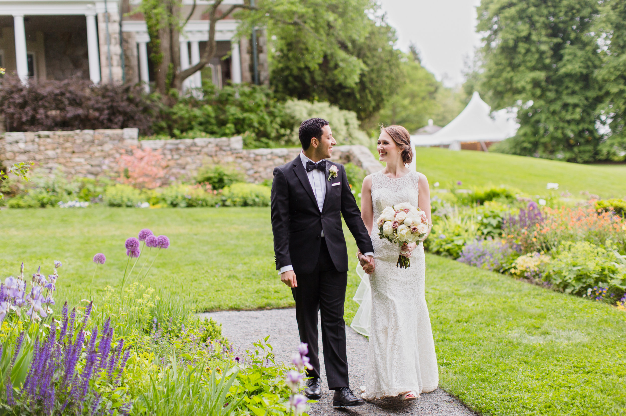 Blithewold Mansion Wedding — wedding day photograph