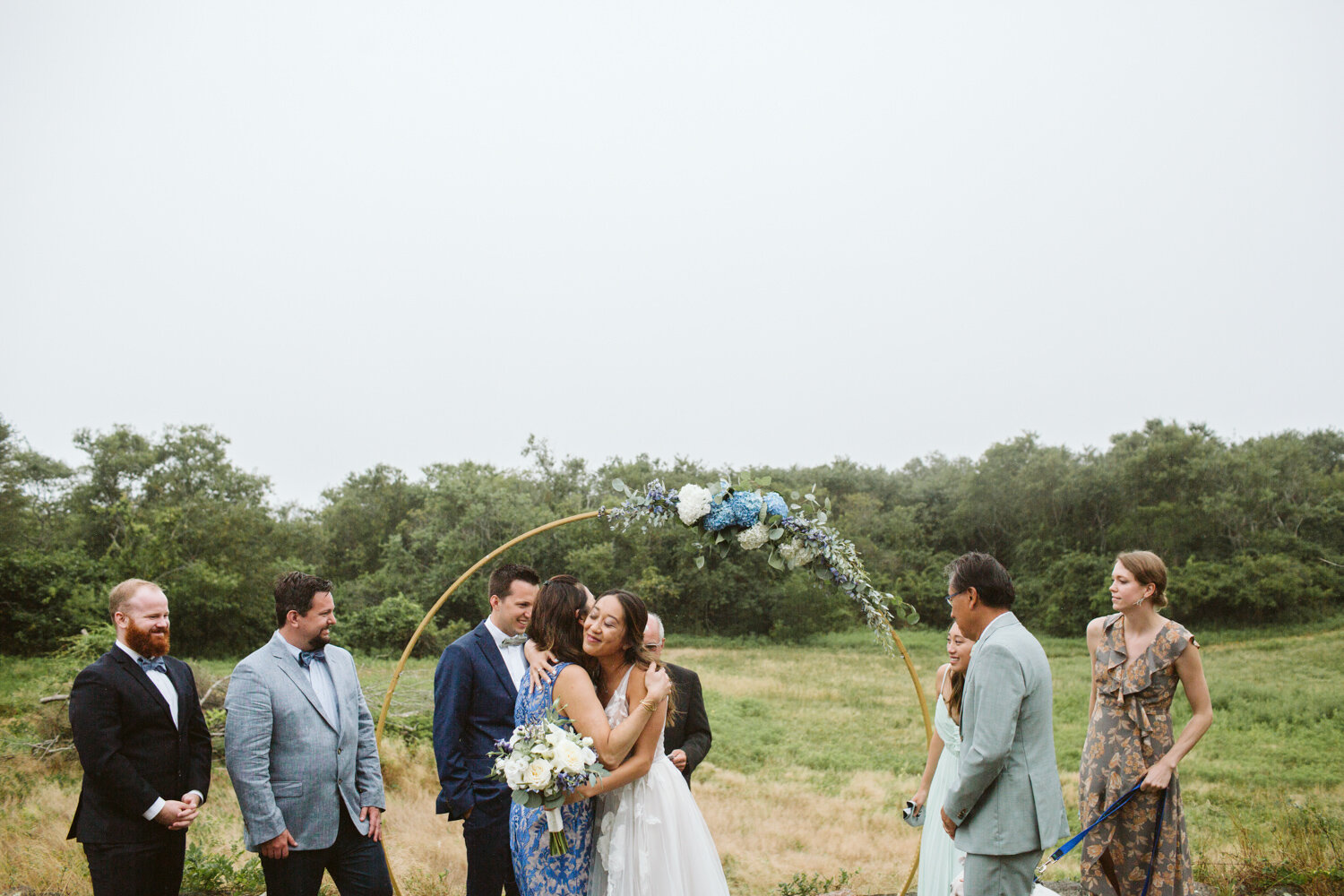 Block Island — documentary wedding photograph