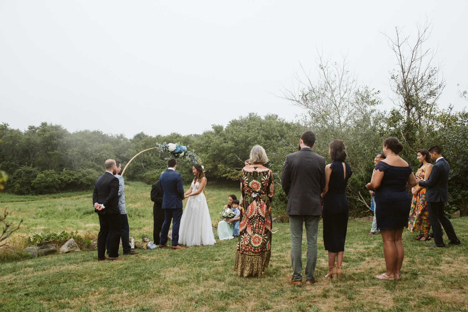 Block Island — documentary wedding photograph