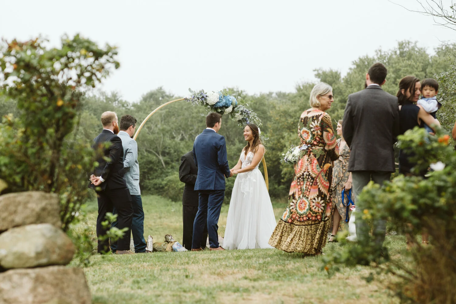 Block Island — wedding day photograph