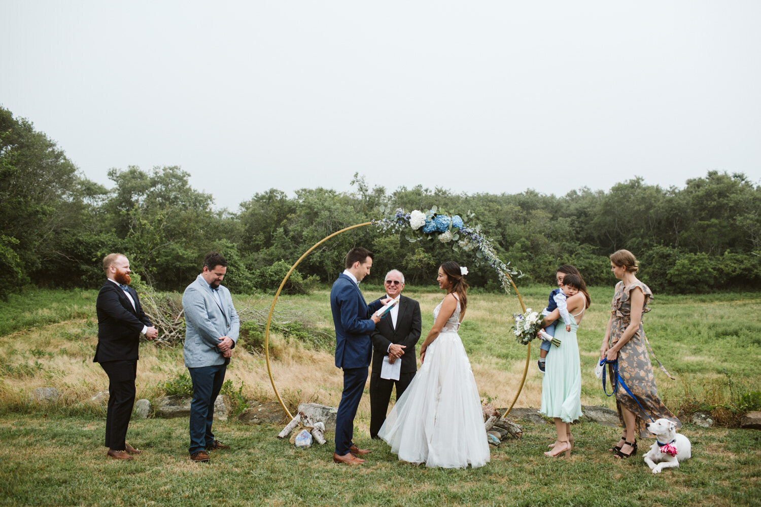 Block Island — wedding day photograph