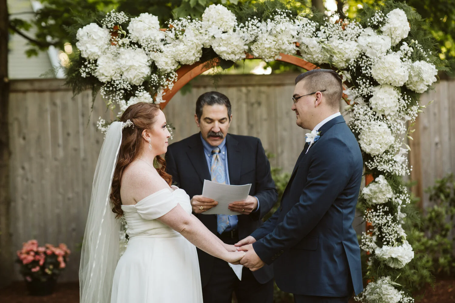 Boston Covid Wedding — candid wedding moment