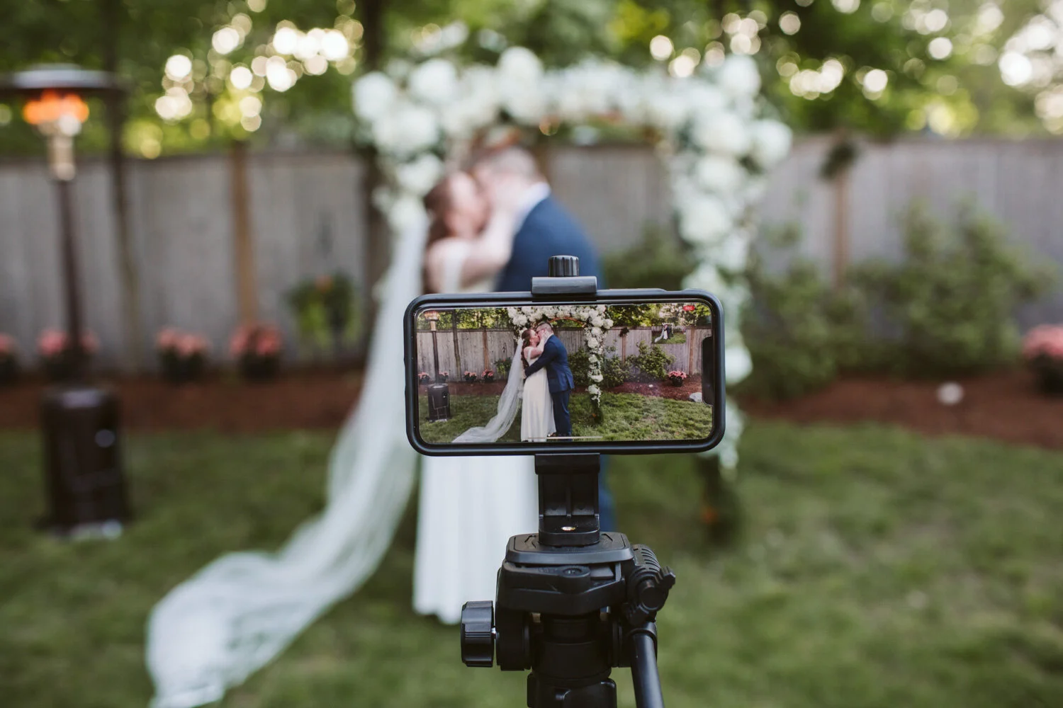 Boston Covid Wedding — candid wedding moment