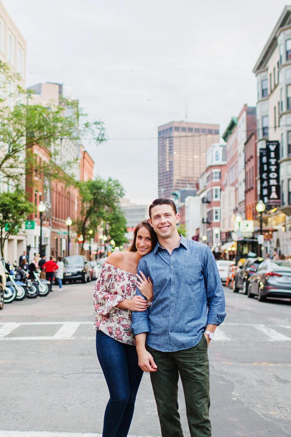 Wedding day in Boston, MA