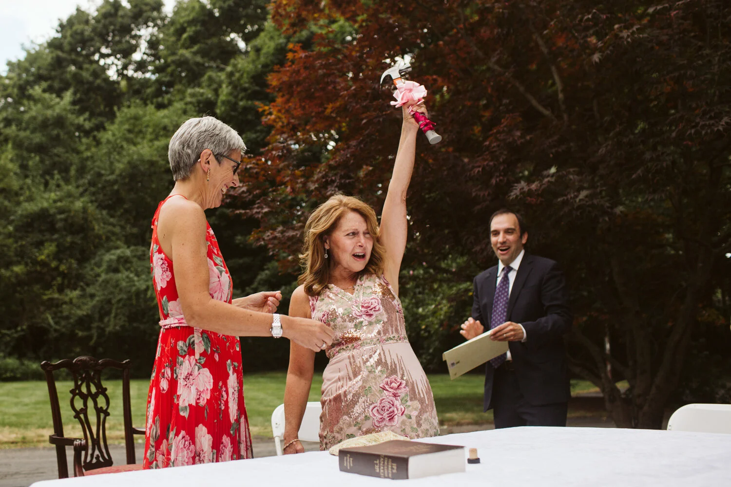 Boston Jewish Wedding Ceremony — wedding photography by Mark Davidson