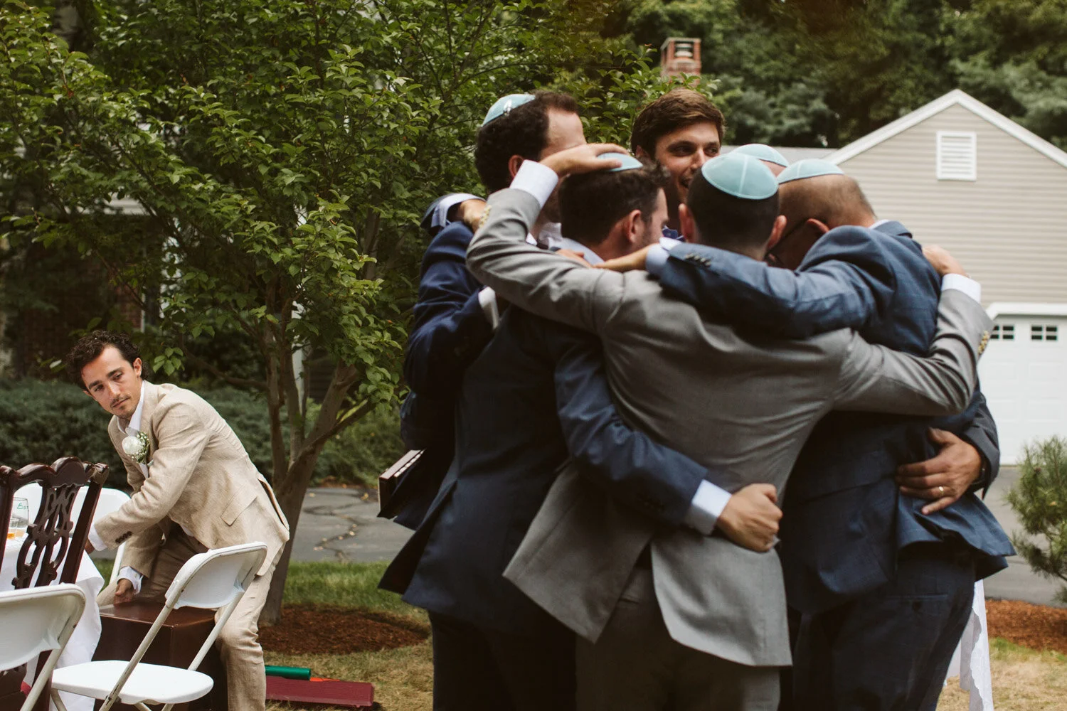 Boston Jewish Wedding Ceremony — wedding photograph