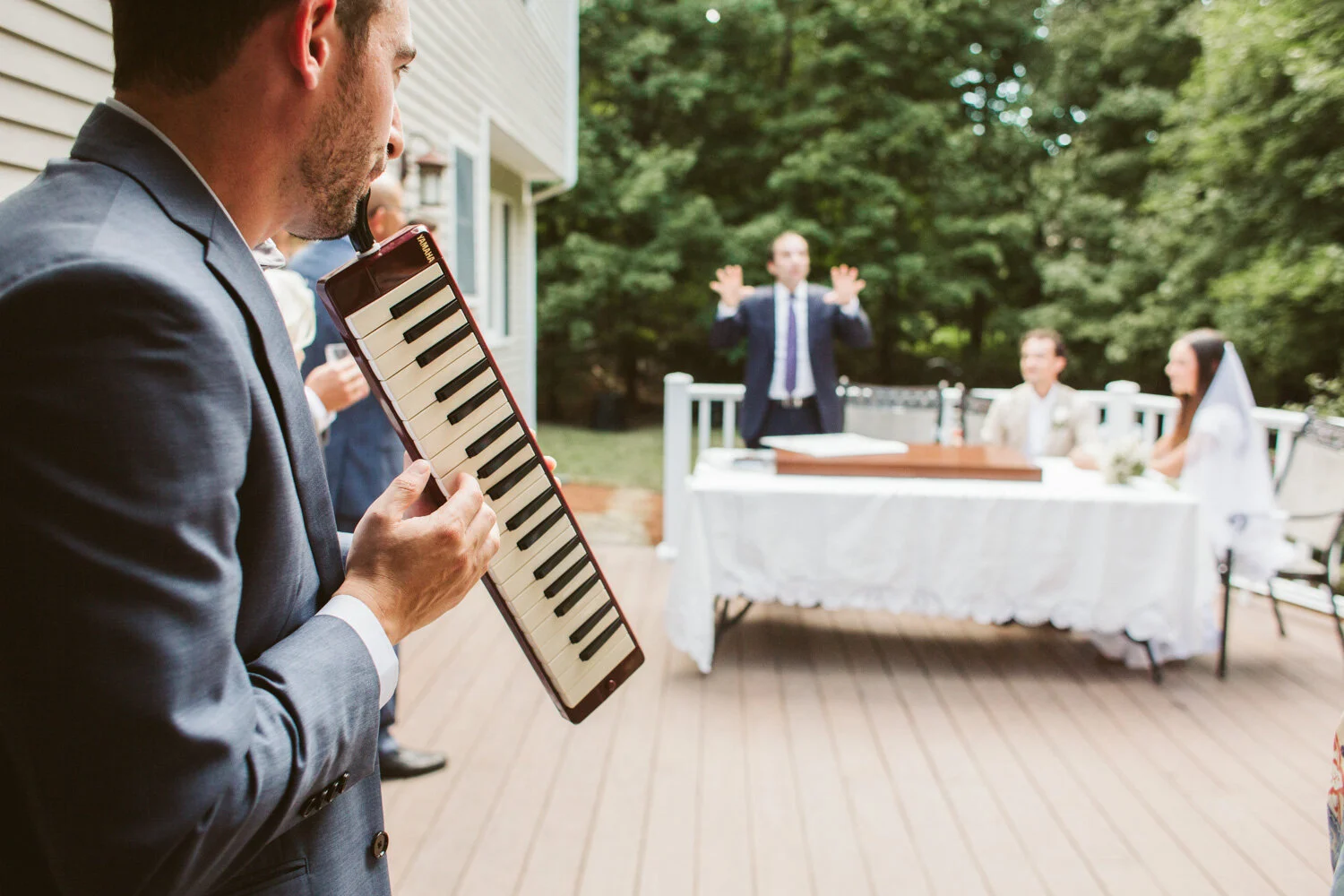 Boston Jewish Wedding Ceremony — wedding photography by Mark Davidson