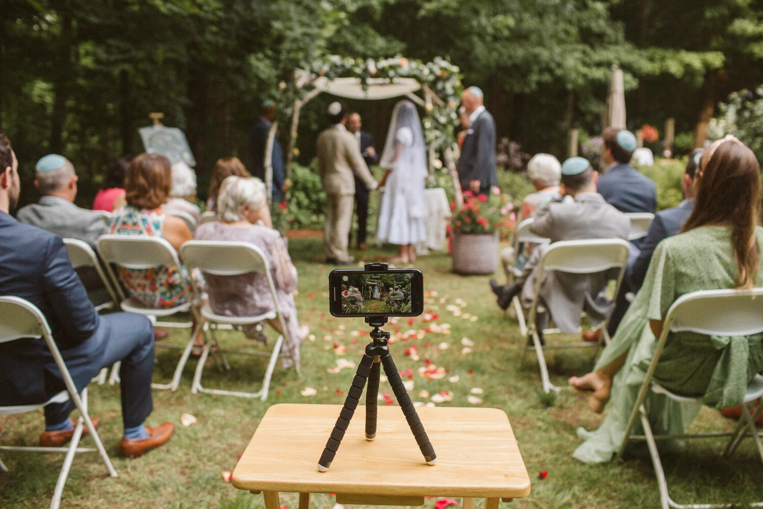 Boston Jewish Wedding Ceremony — wedding photograph