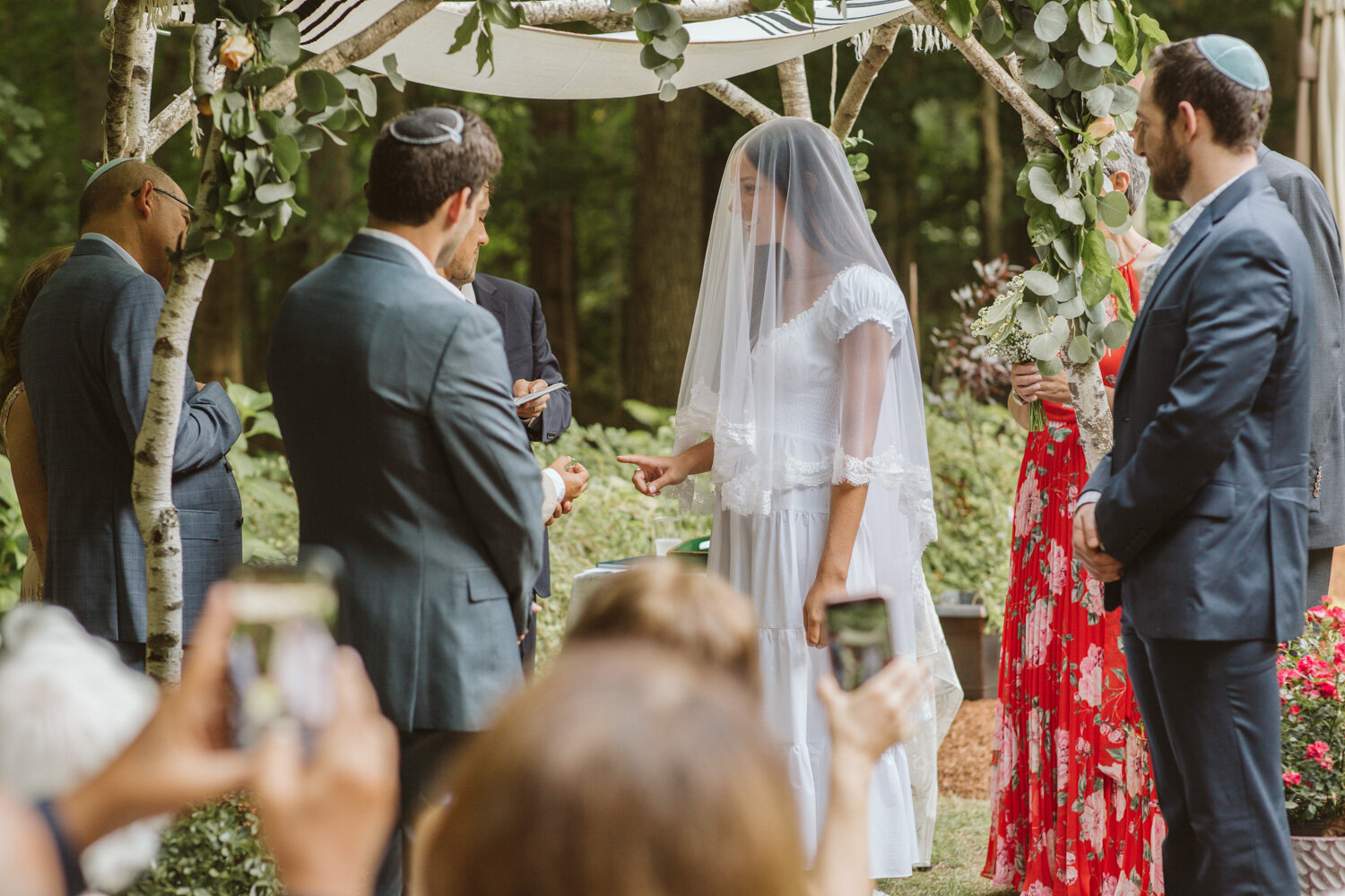 Boston Jewish Wedding Ceremony — documentary wedding photograph