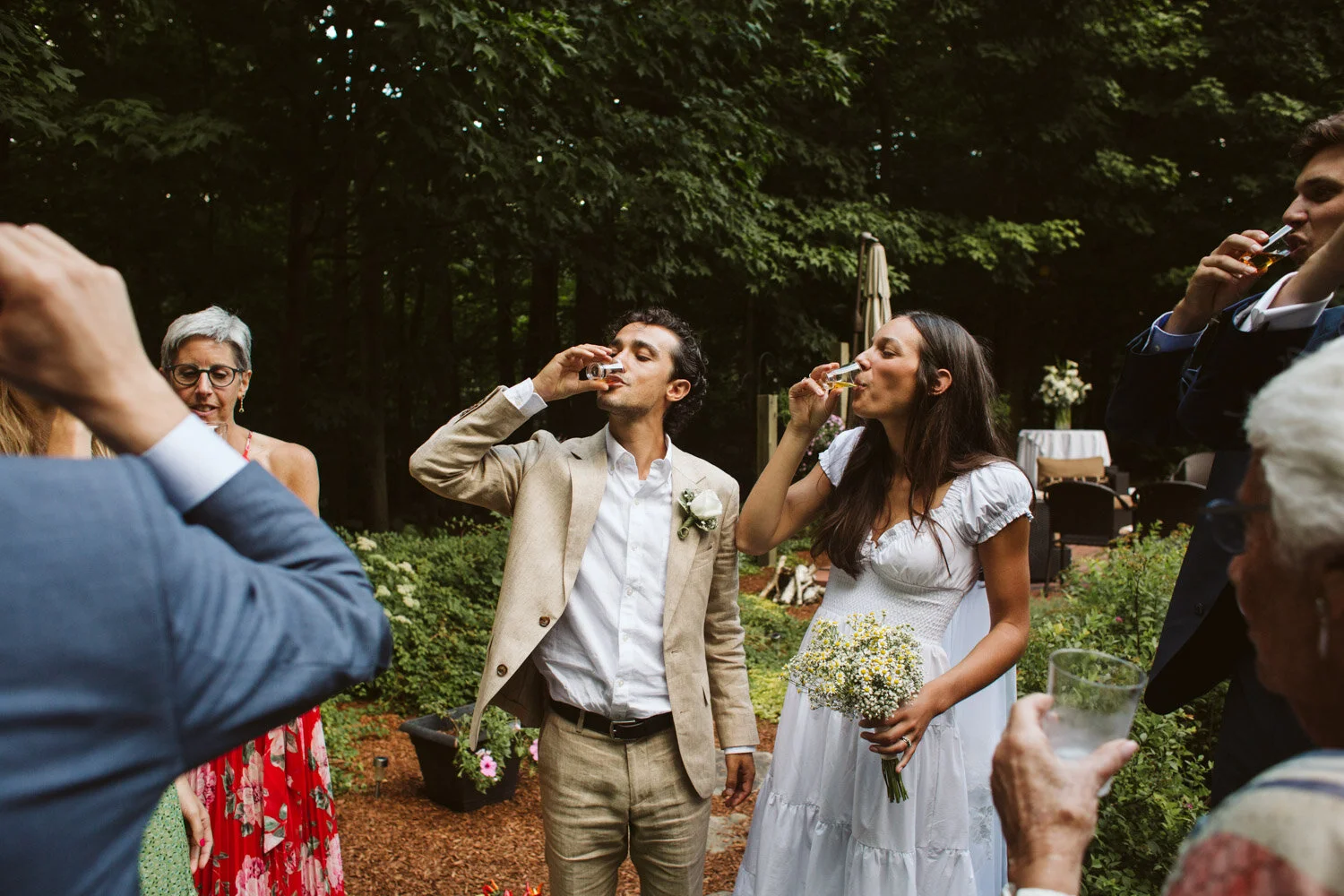 Boston Jewish Wedding Ceremony — wedding day photograph