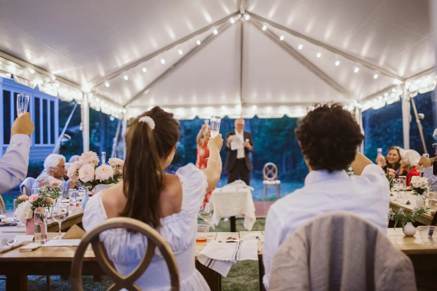 Boston Jewish Wedding Ceremony — wedding day photograph