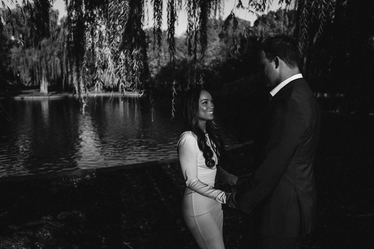 Boston Public Garden Elopement — documentary wedding photograph