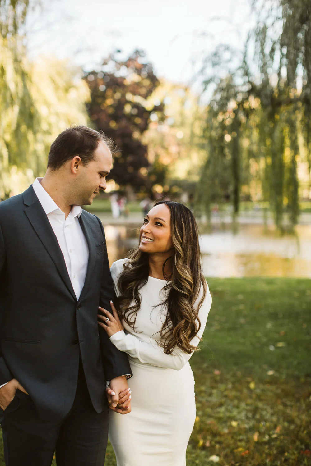 Boston Public Garden Elopement — wedding day photograph