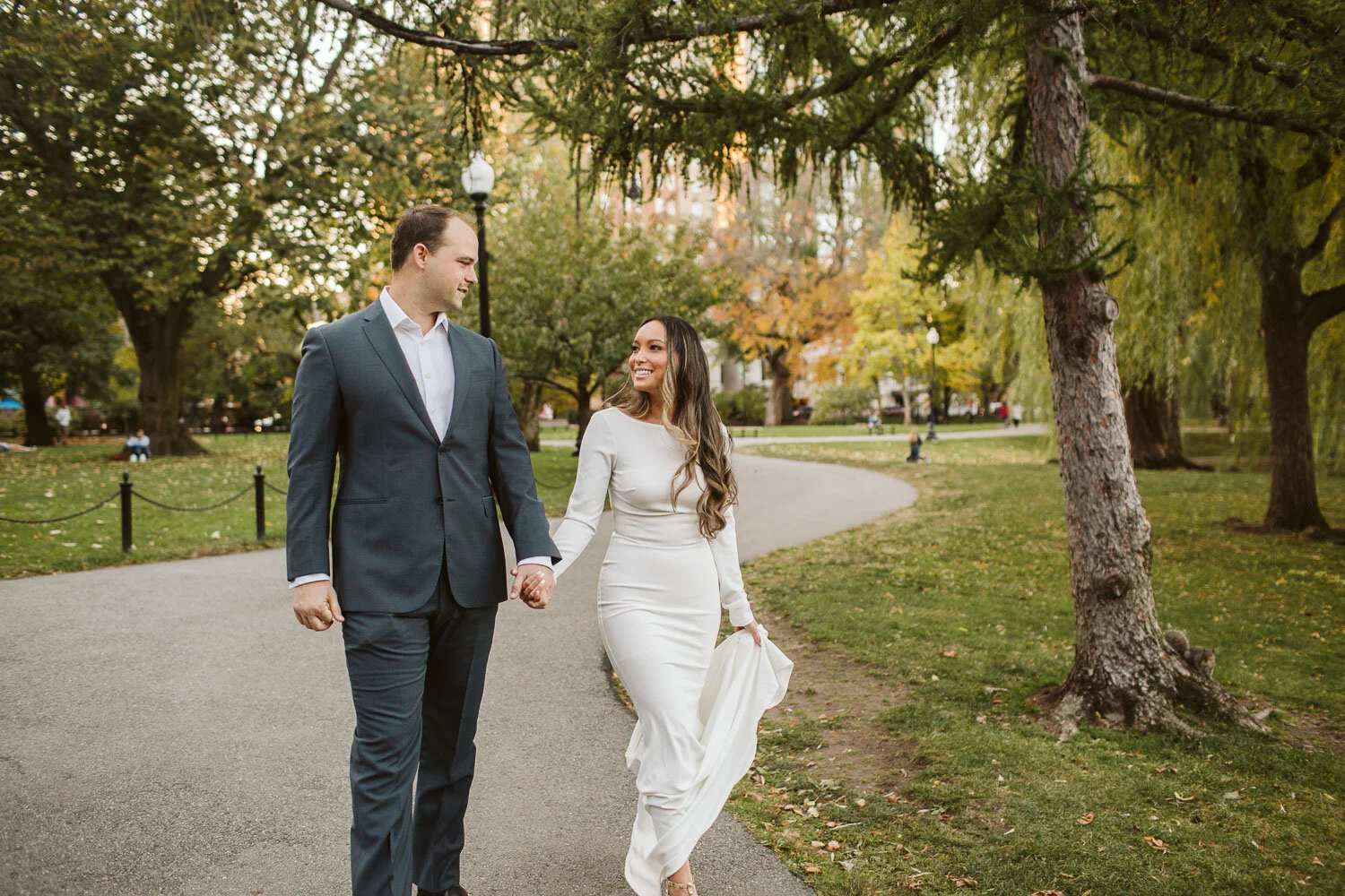 Boston Public Garden Elopement — wedding photography by Mark Davidson