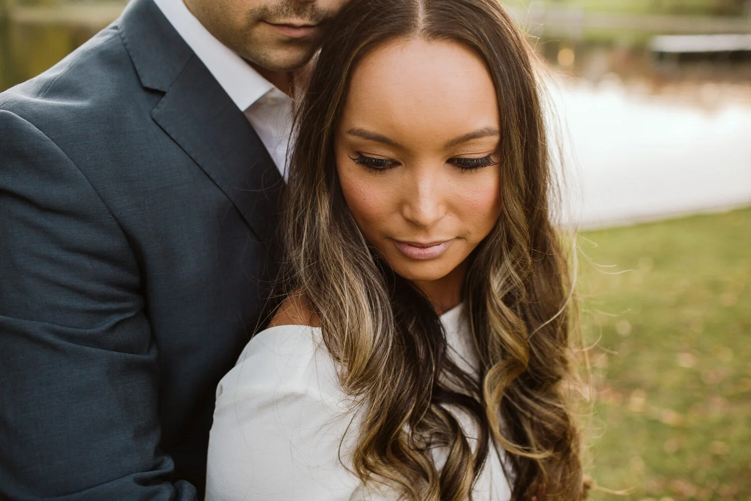 Boston Public Garden Elopement — candid wedding moment