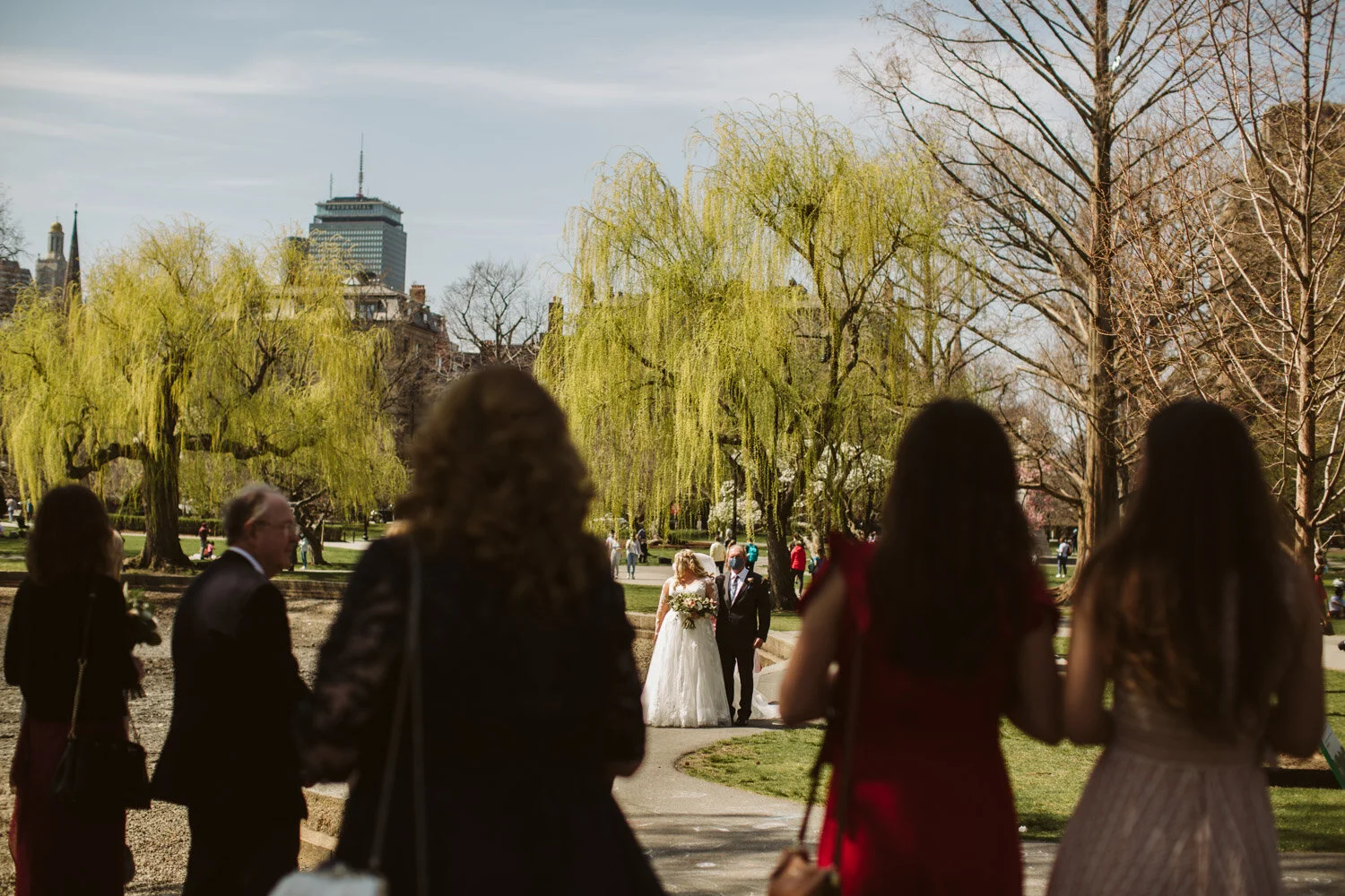 Experience the Elegance of a Boston Public Garden Wedding — wedding photography by Mark Davidson