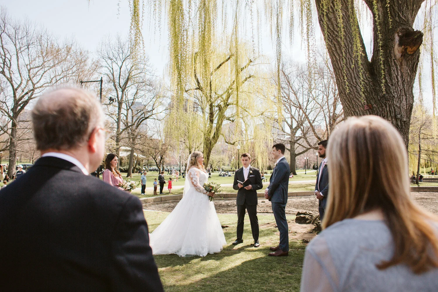 Experience the Elegance of a Boston Public Garden Wedding — documentary wedding photography