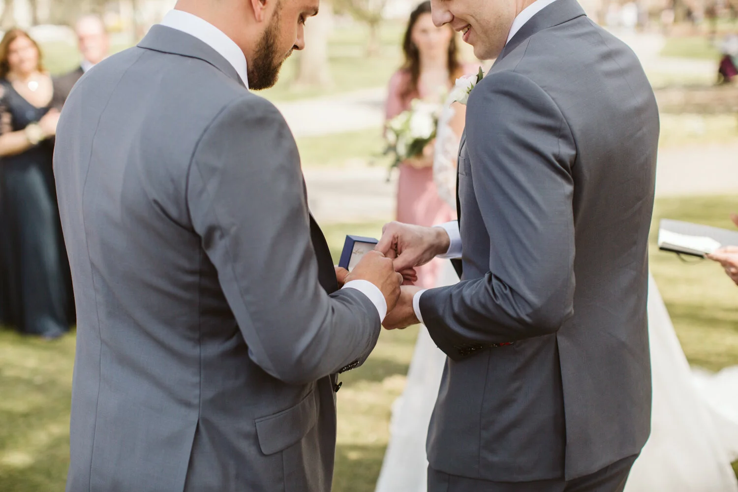Experience the Elegance of a Boston Public Garden Wedding — documentary wedding photograph