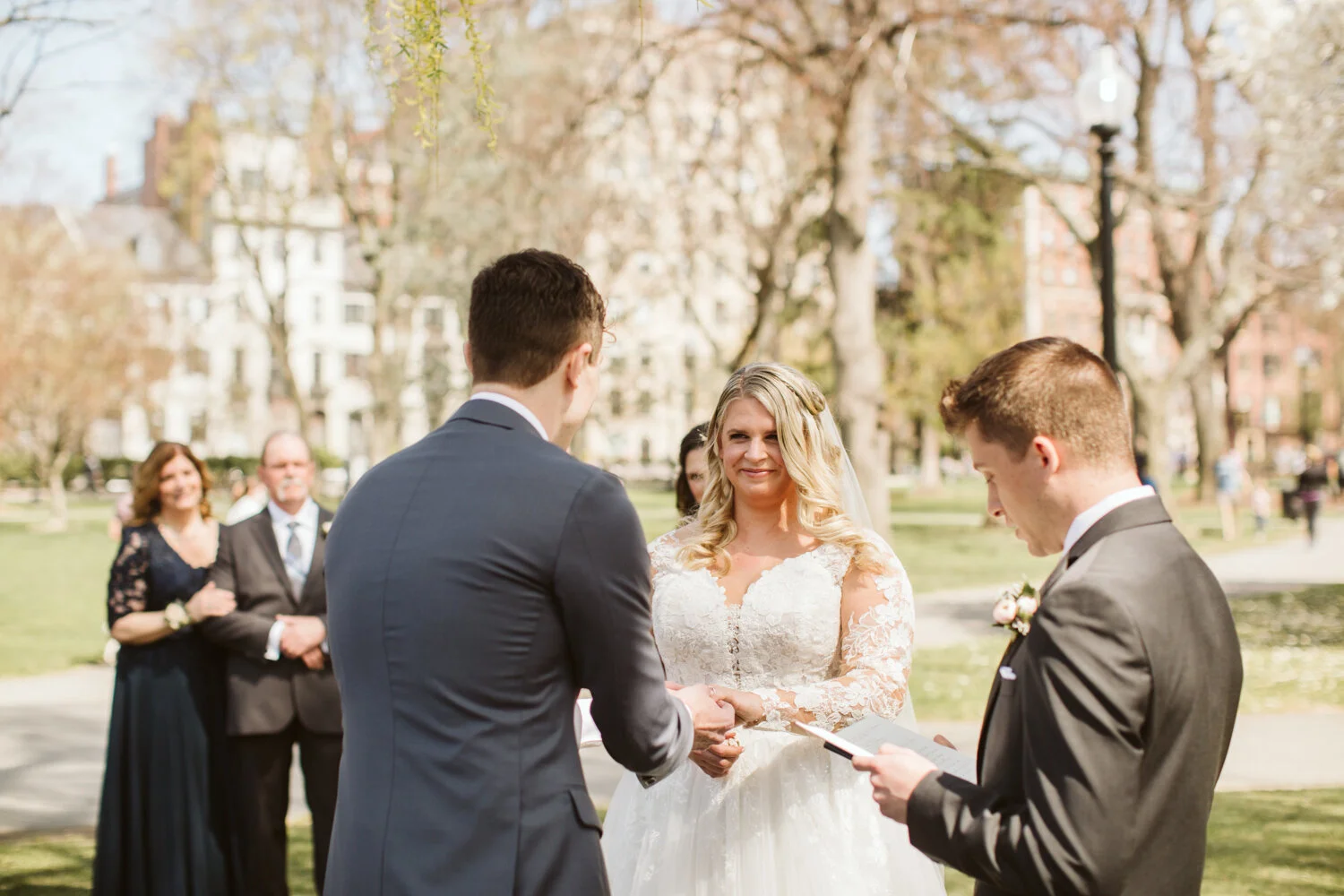 Experience the Elegance of a Boston Public Garden Wedding — wedding photography by Mark Davidson