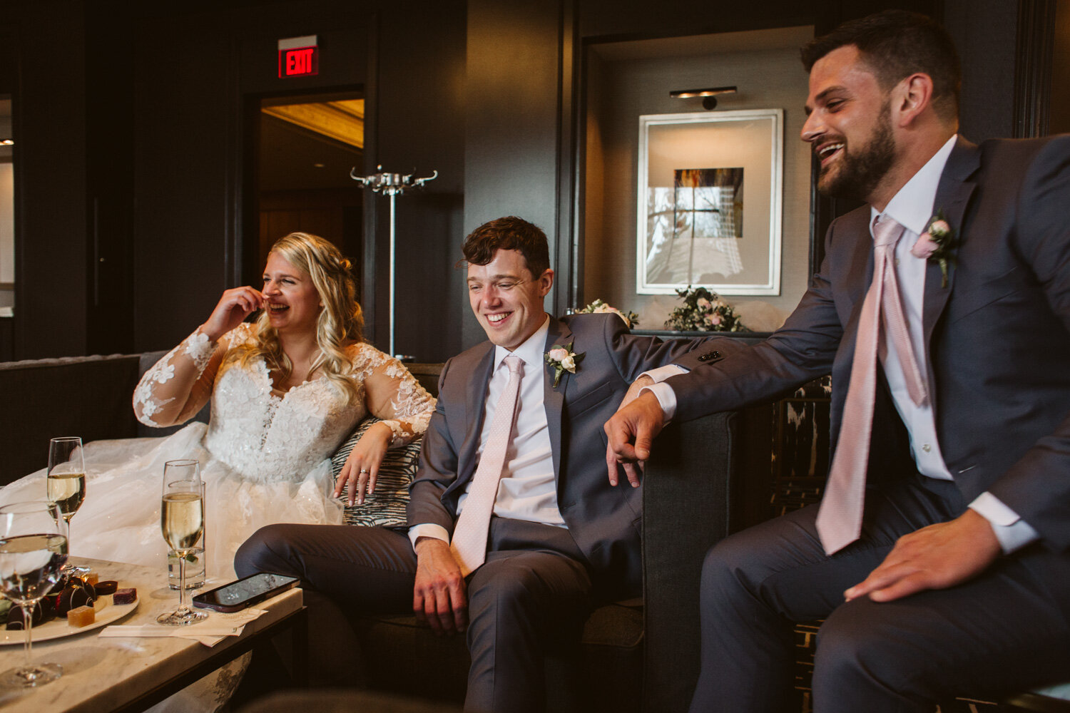 Experience the Elegance of a Boston Public Garden Wedding — candid wedding moment