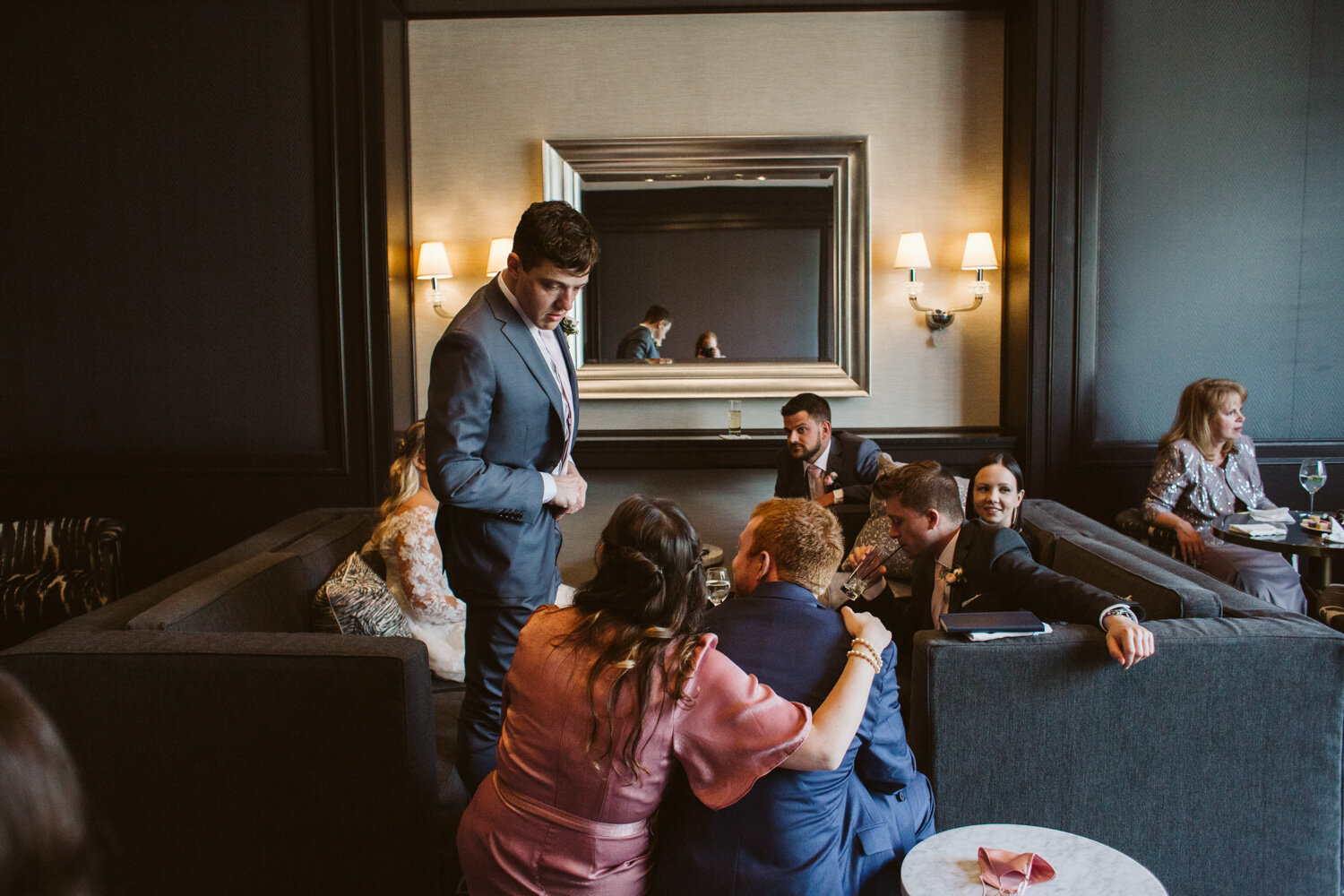 Experience the Elegance of a Boston Public Garden Wedding — wedding day photograph