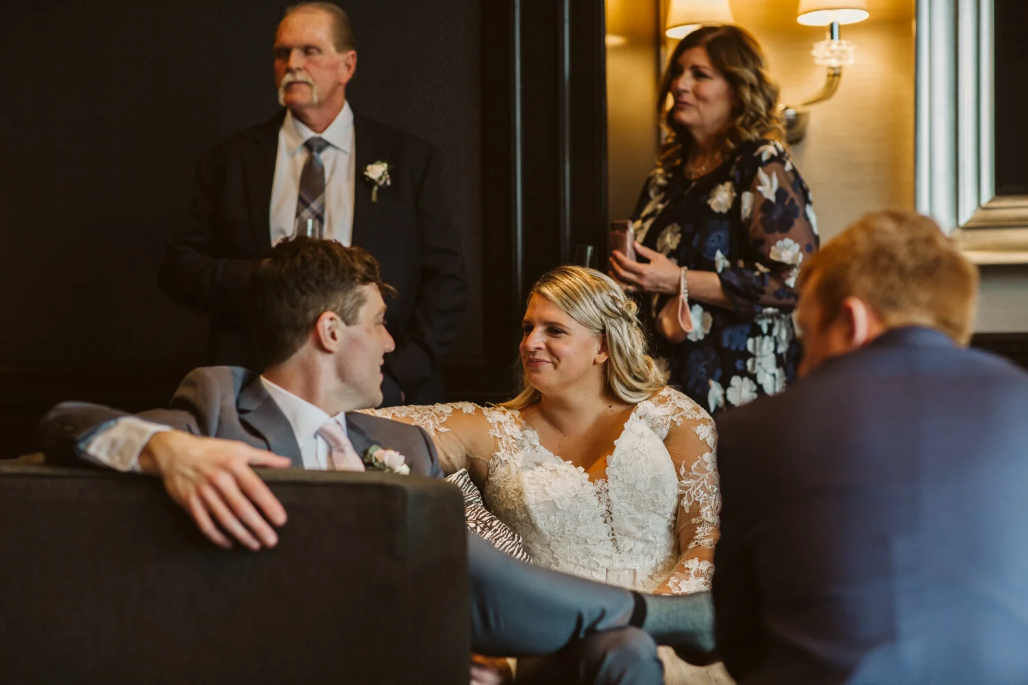 Experience the Elegance of a Boston Public Garden Wedding — candid wedding moment