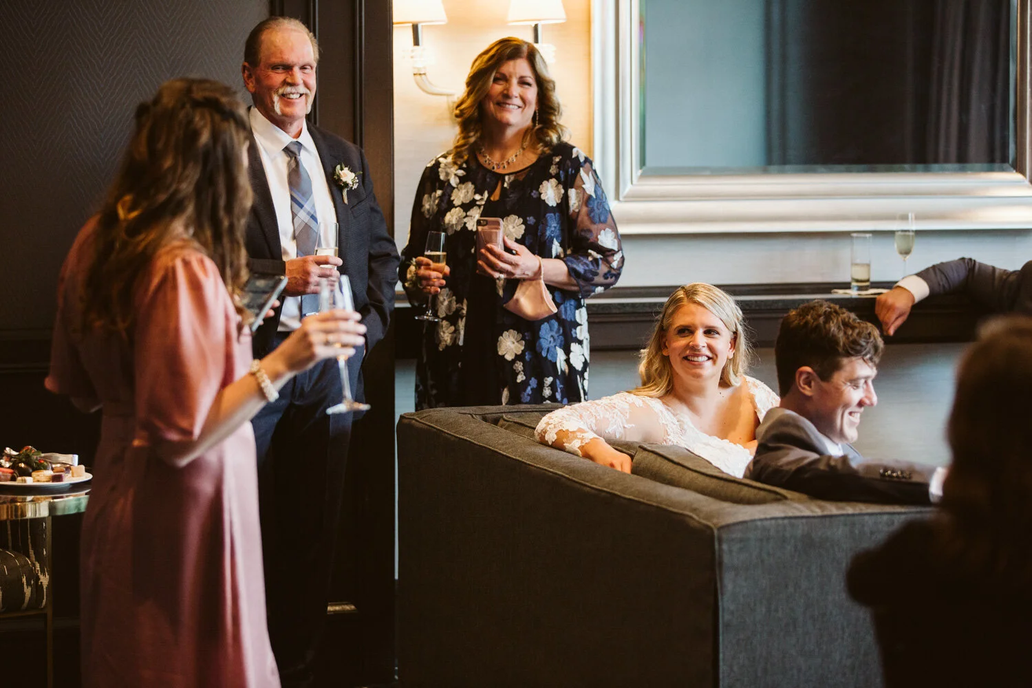 Experience the Elegance of a Boston Public Garden Wedding — candid wedding moment