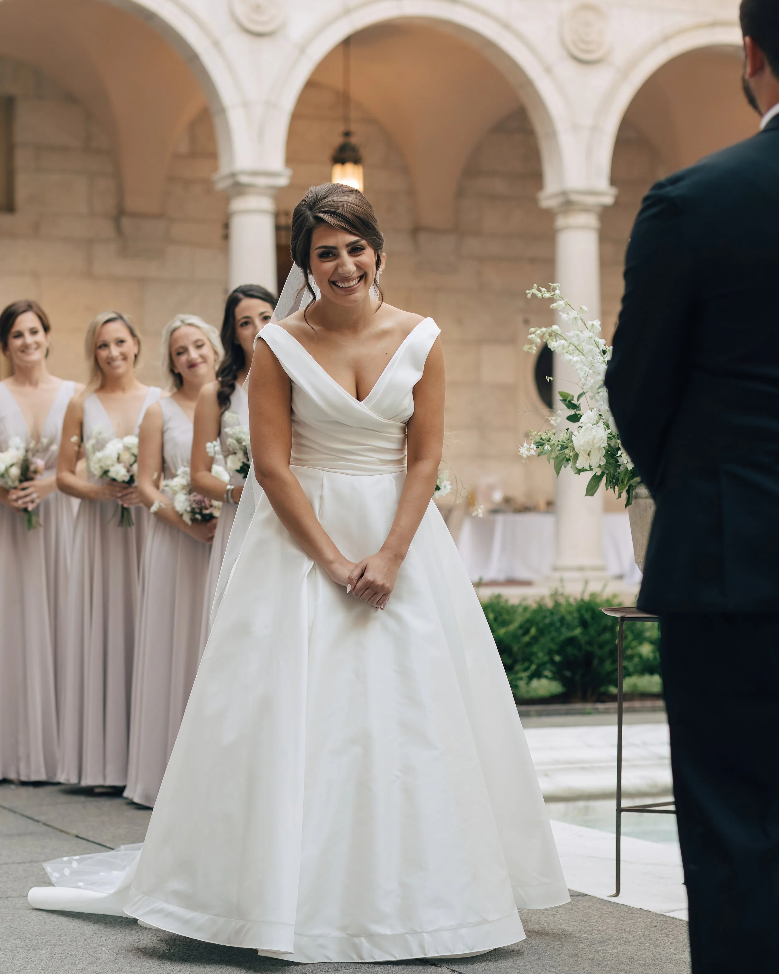 Boston Public Library Wedding 10 Boston Public Library Wedding — wedding day photograph