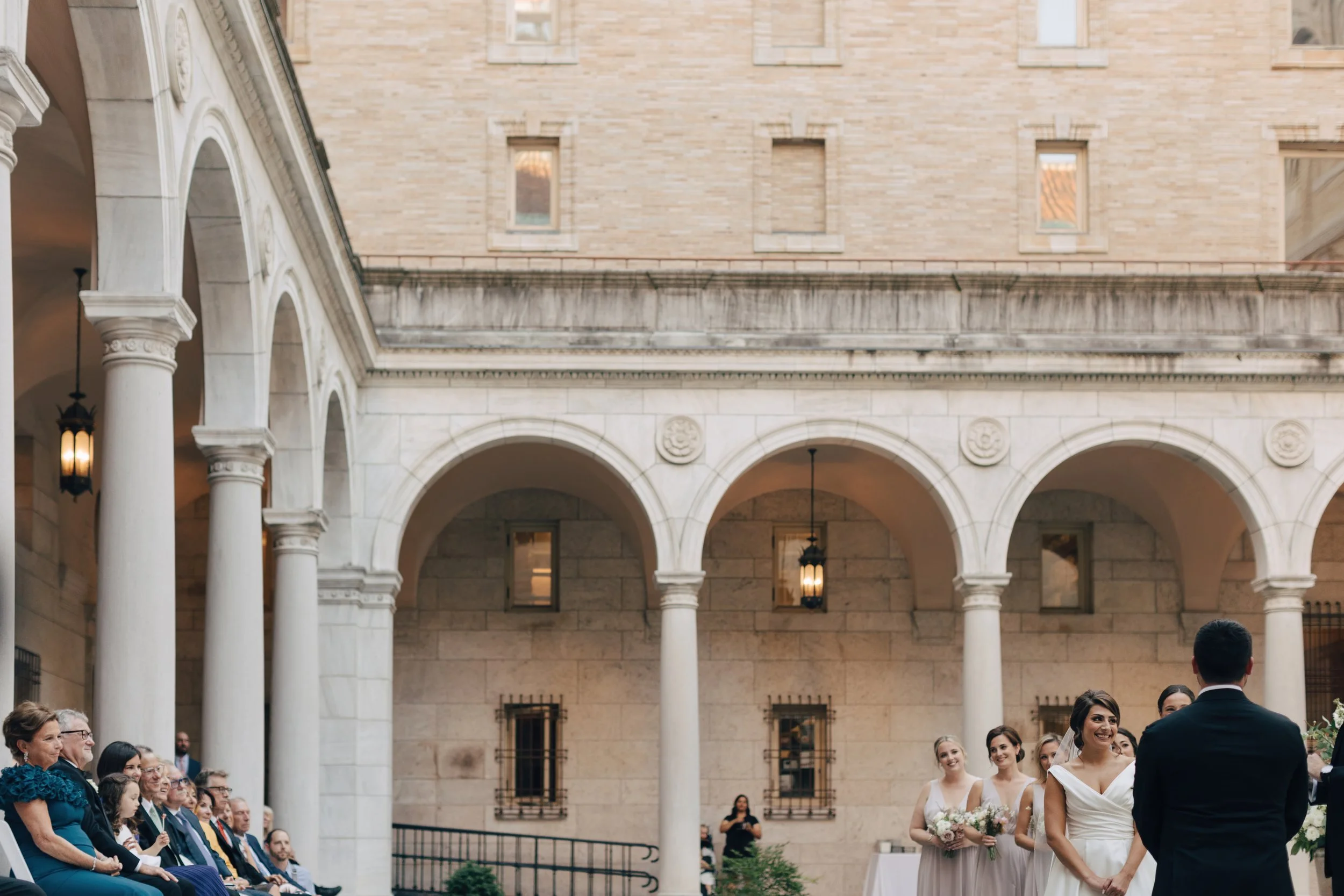 Boston Public Library Wedding 12 Boston Public Library Wedding — wedding photograph