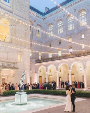 Boston Public Library Wedding — wedding photograph