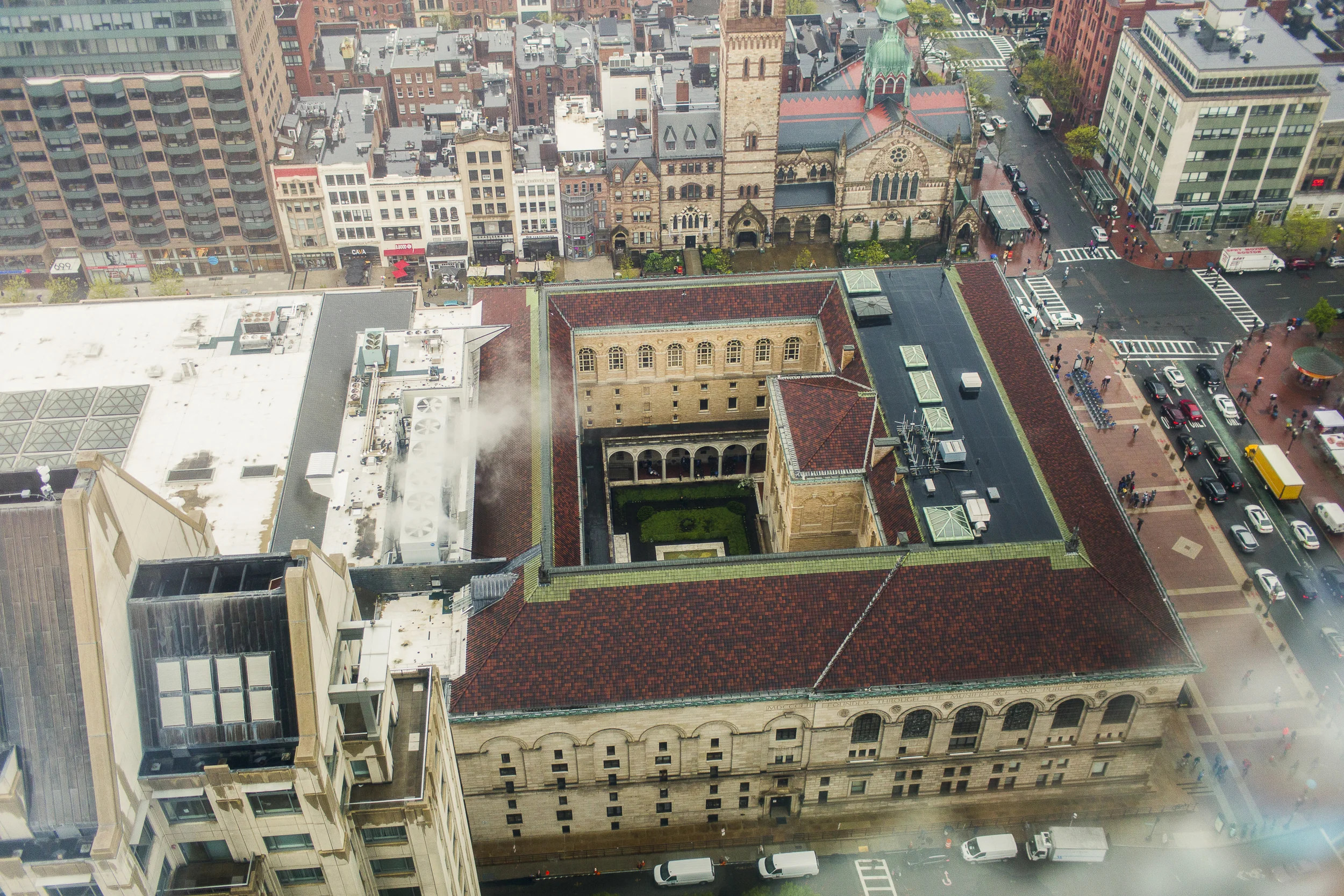 Boston Public Library — wedding photography by Mark Davidson