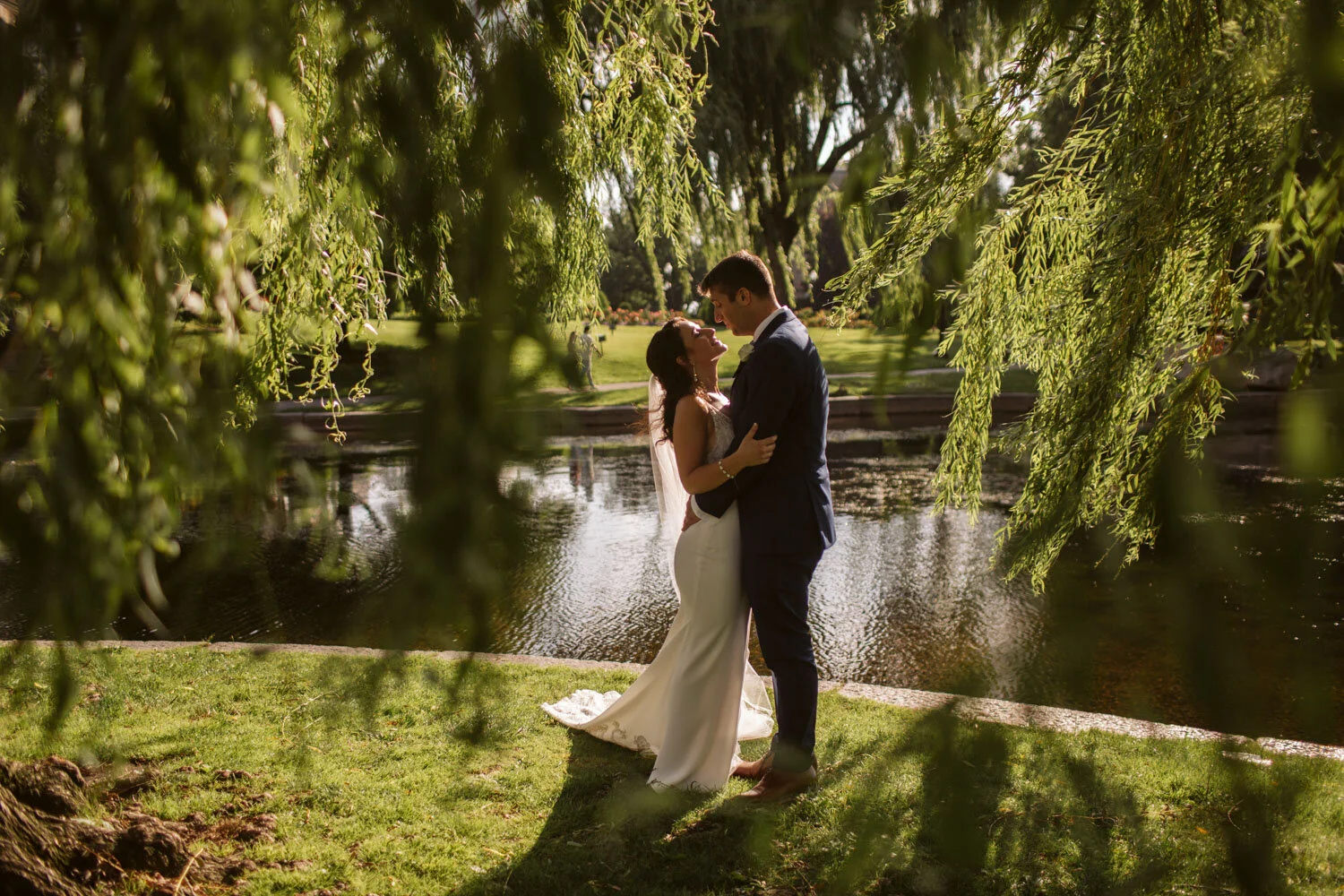 Boston Wedding Ceremony at St. Cecilia — documentary wedding photograph