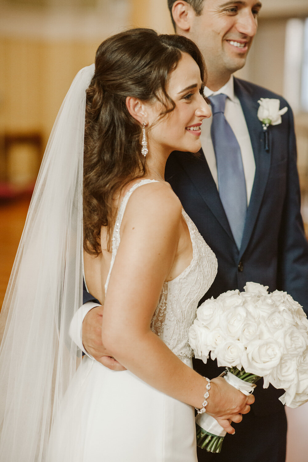 Boston Wedding Ceremony at St. Cecilia — wedding photograph